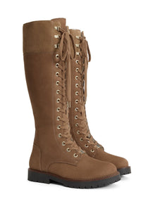Anglesey Knee High Sheepskin Boots