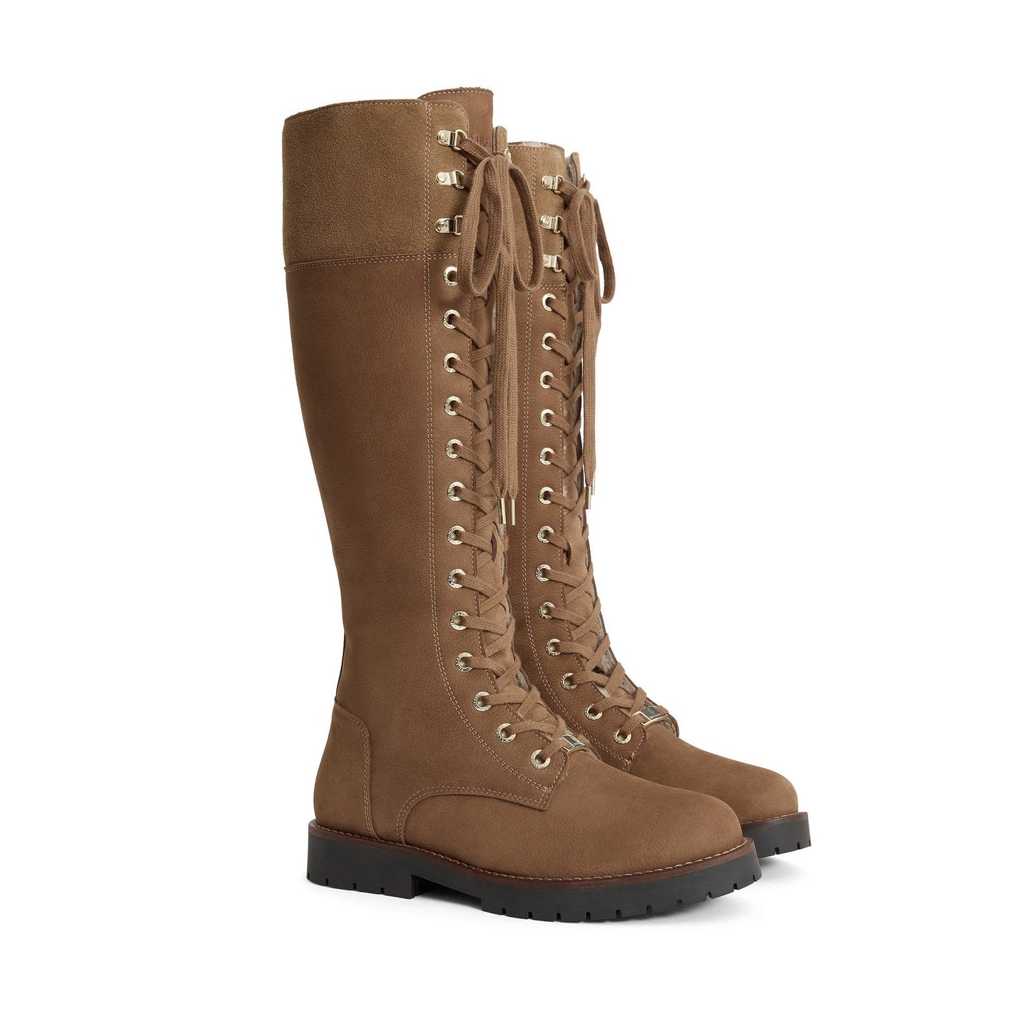 Anglesey Knee High Sheepskin Boots