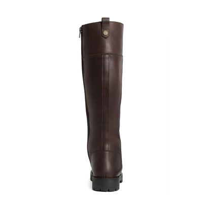 Anglesey Leather Knee High Boots