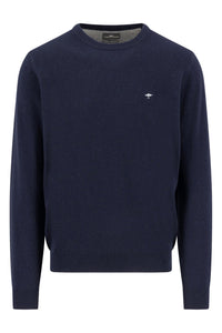 Crew Neck Lambswool Knit