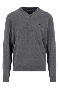 Vee Neck Lambswool Knit