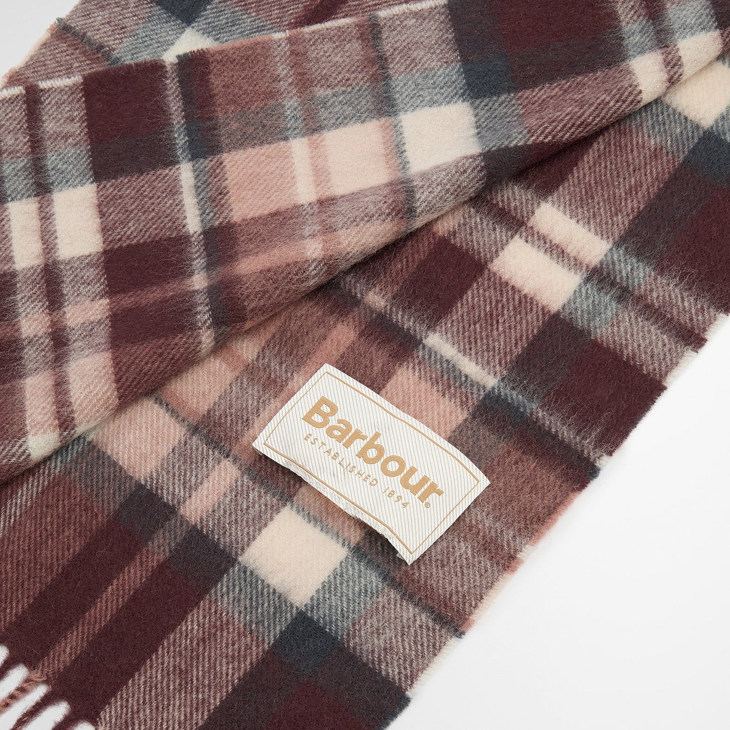 Vintage Winter Plaid Scarf