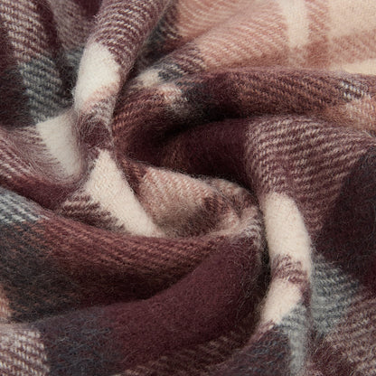 Vintage Winter Plaid Scarf