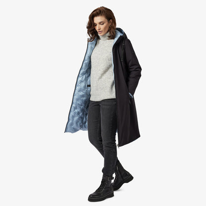 Reversible Long Insulated Coat