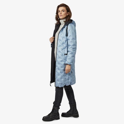 Reversible Long Insulated Coat