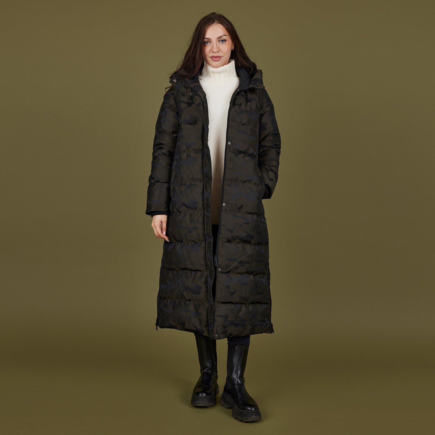 Camo Long Coat