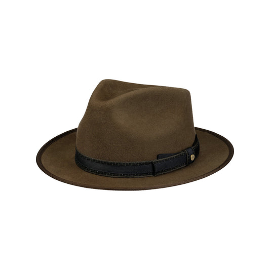 Woolfelt Fedora Brown