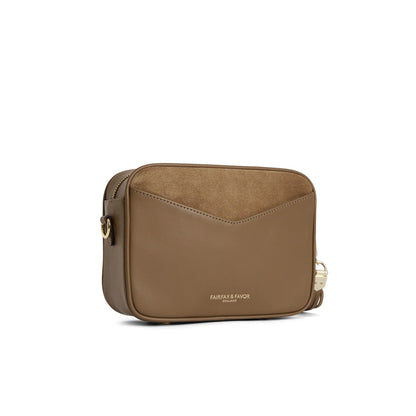 Finsbury Cross Body Bag Harlequin Suede