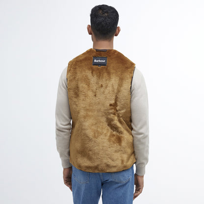 Barbour Warm Pile Waistcoat Zip in Liner 48