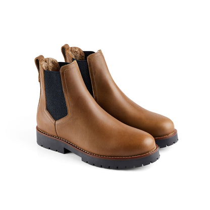 Sheepskin Boudica Chelsea Boot