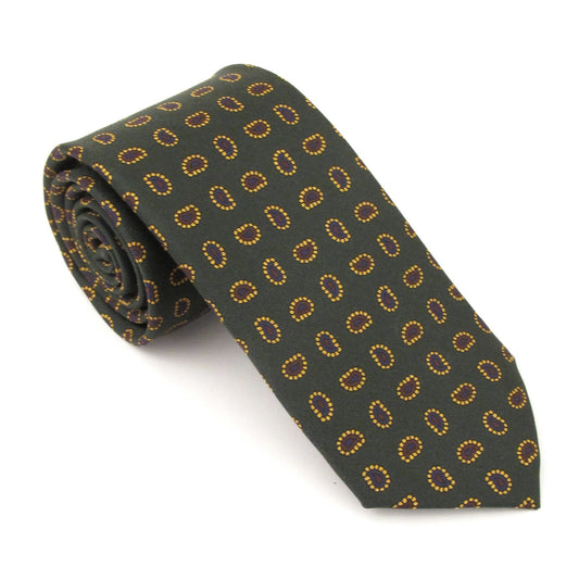 English Silk Paisley Tie