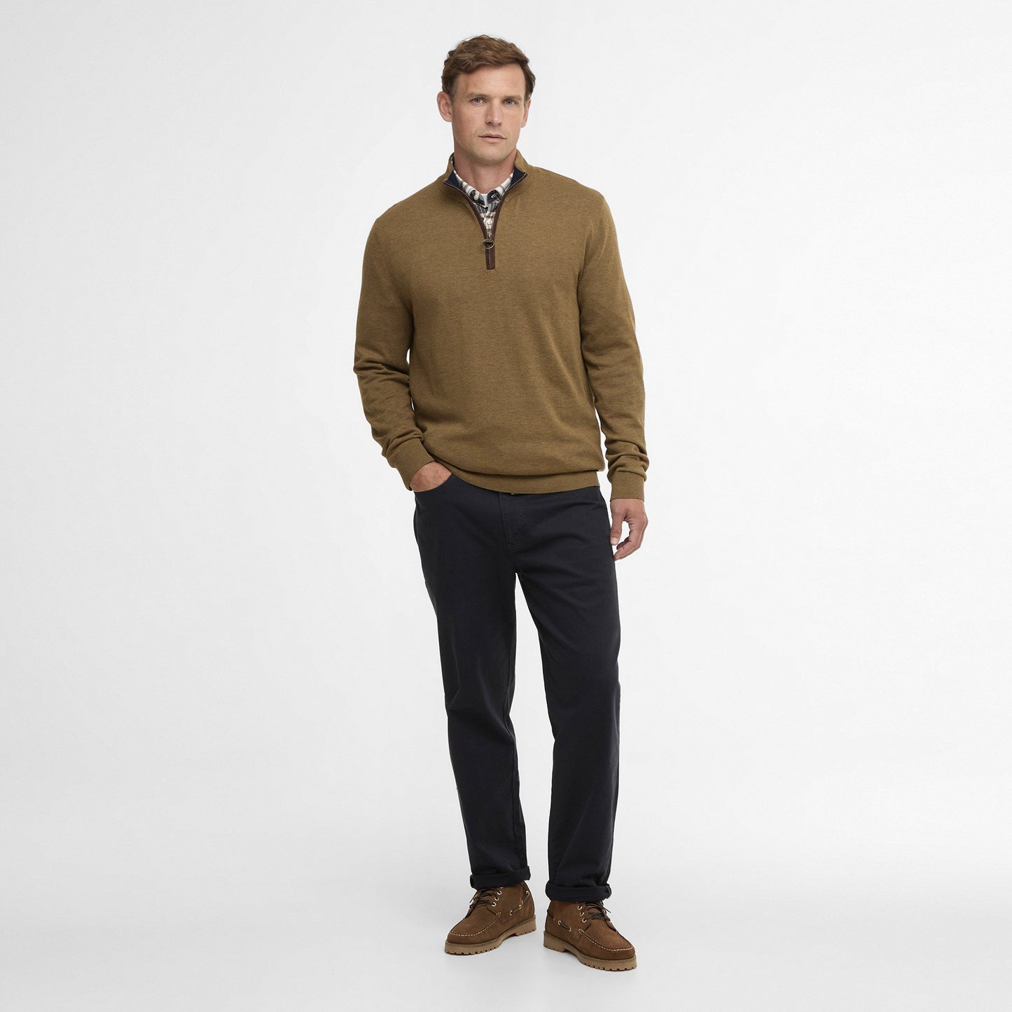 Bayfield Knitted Half Zip Jumper