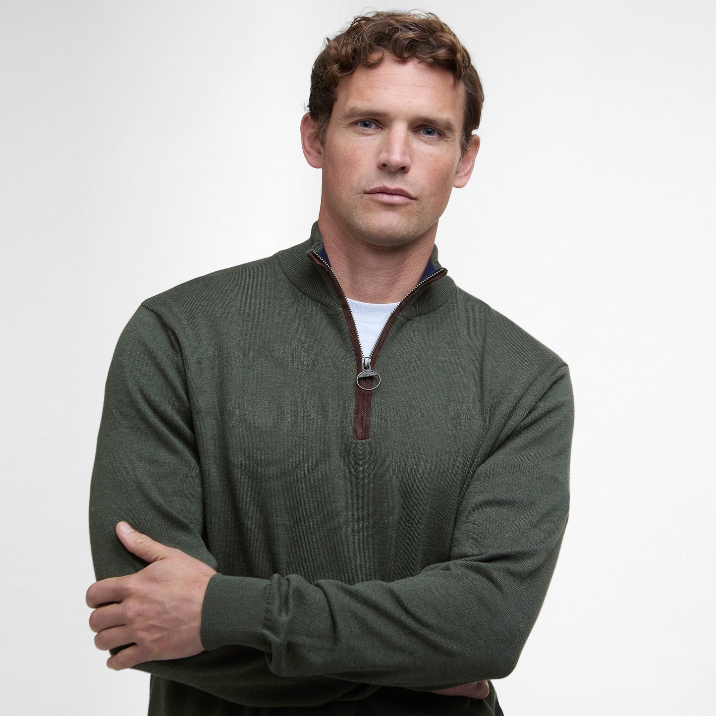 Bayfield Knitted Half Zip Jumper