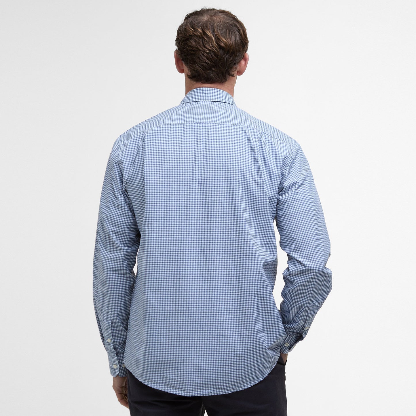 Finwell Gingham Tailored Fit Shirt