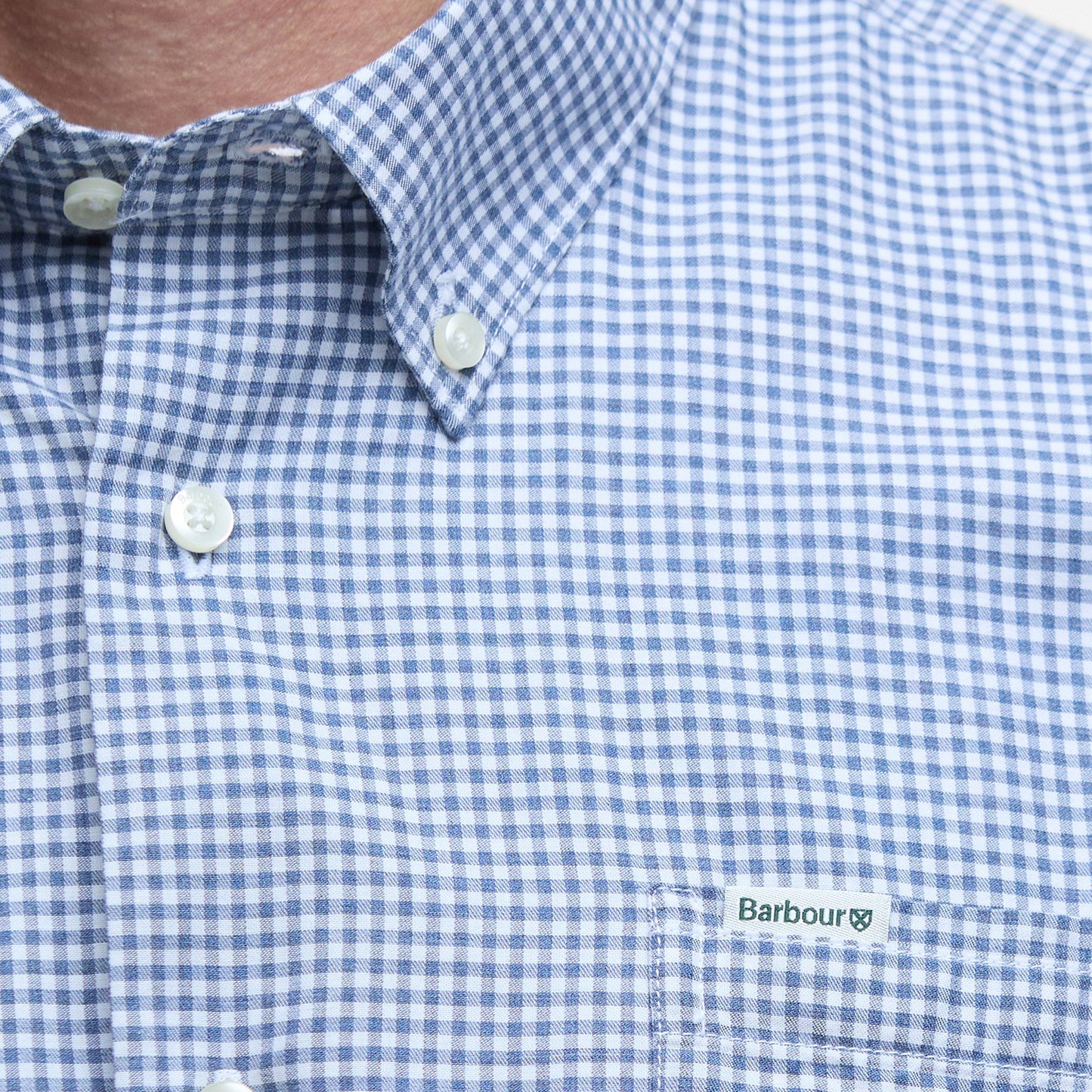 Finwell Gingham Tailored Fit Shirt