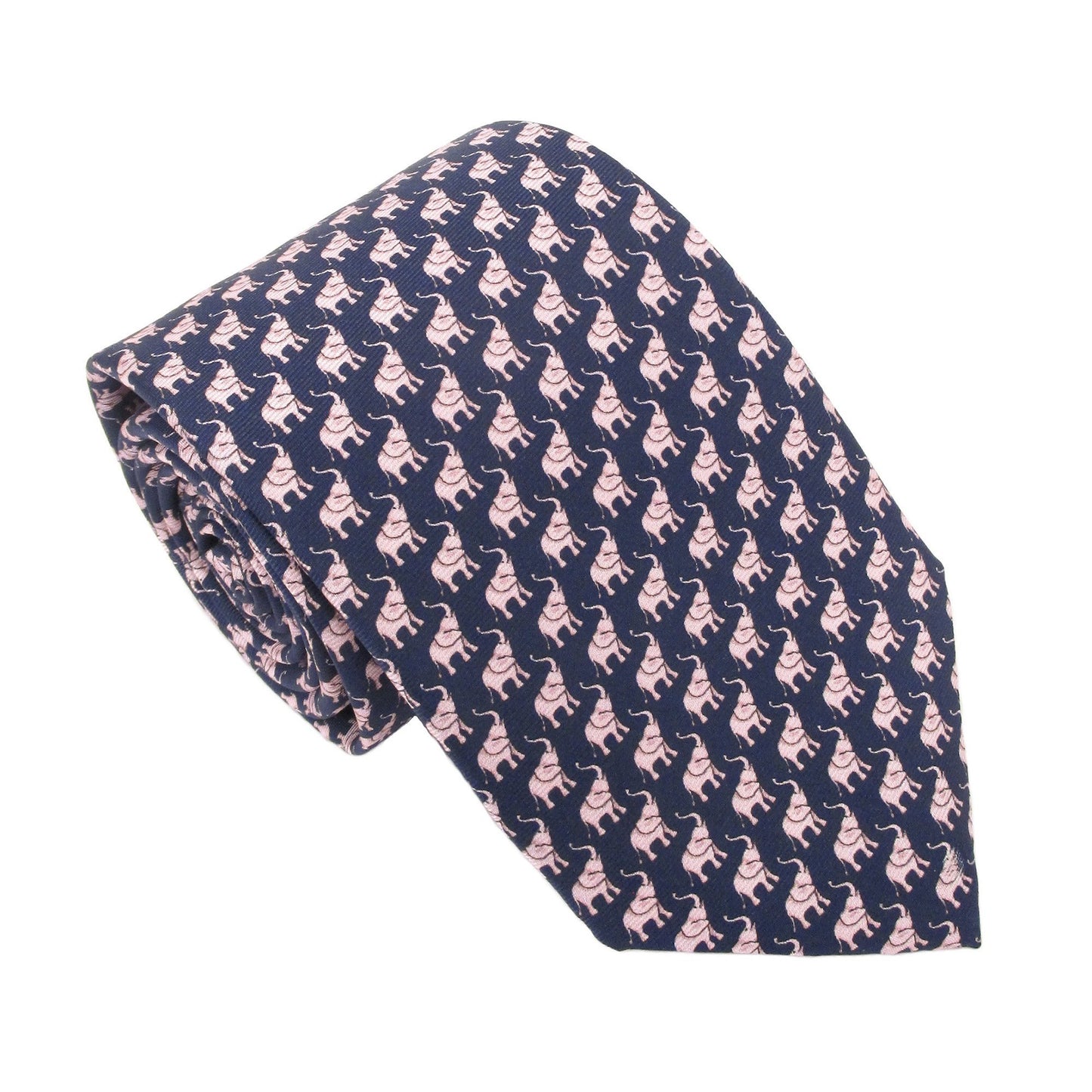 Italian Silk Elephant Tie