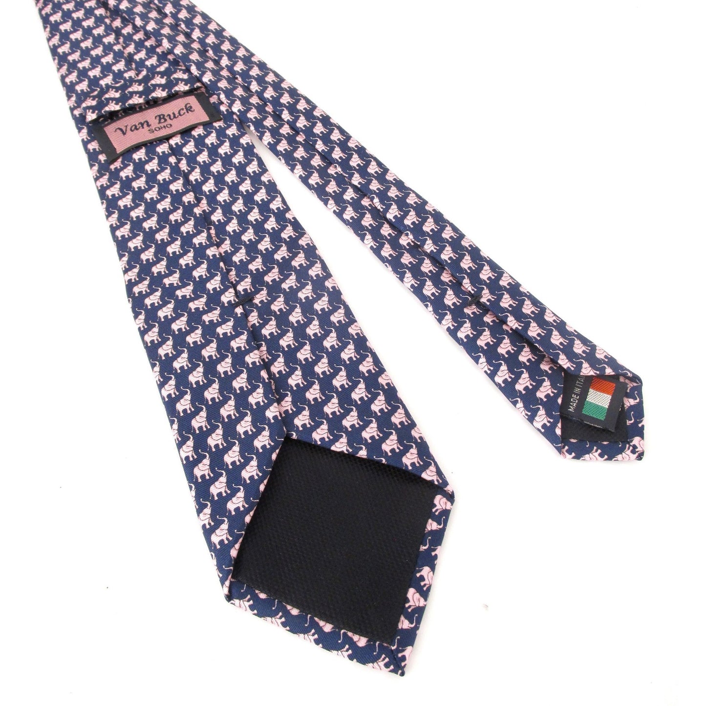 Italian Silk Elephant Tie