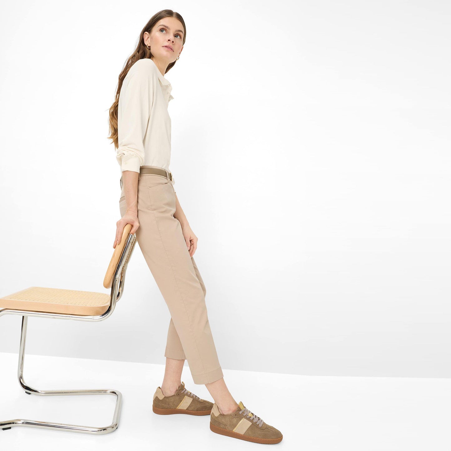 Mara S Cotton Chino Trouser