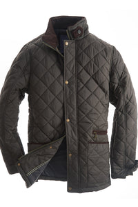 Quilted Jacket Green