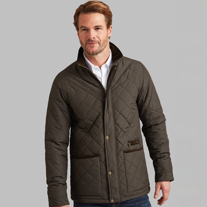 Quilted Jacket Green