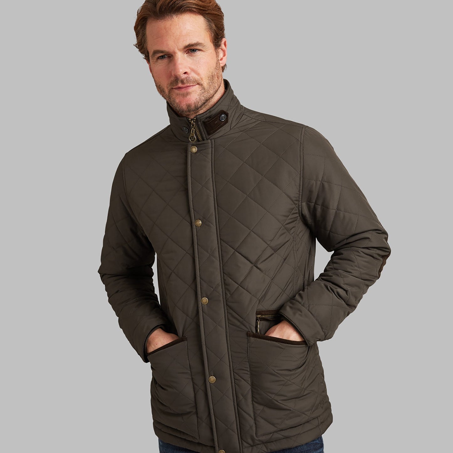 Quilted Jacket Green