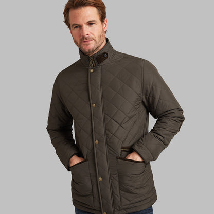 Quilted Jacket Green