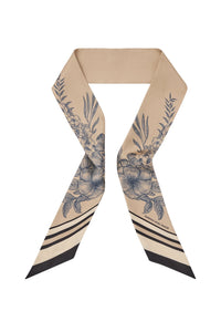 Mannington Twill Silk Scarf