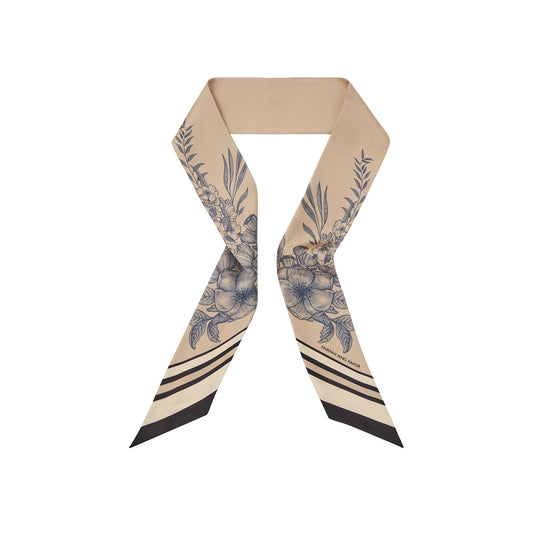 Mannington Twill Silk Scarf