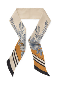 Mannington Twill Silk Scarf
