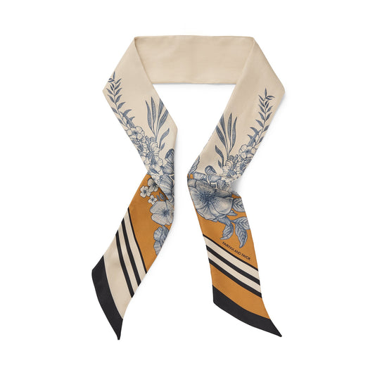 Mannington Twill Silk Scarf