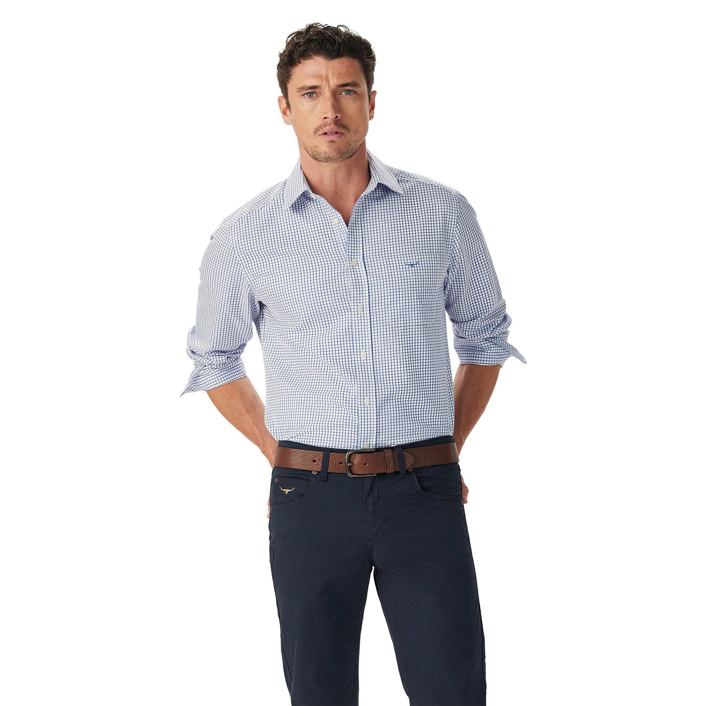 Brunswick Twill Check Shirt