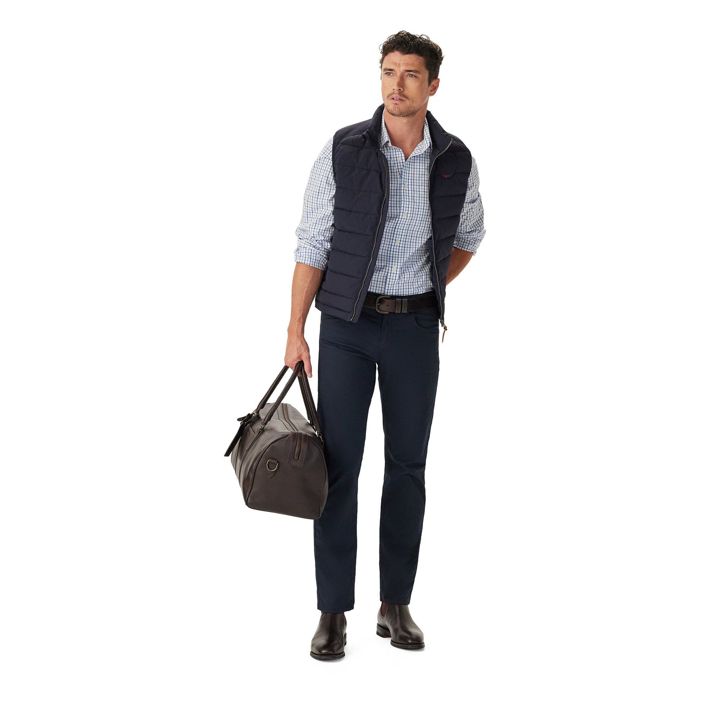 Newland Poplin Check Shirt