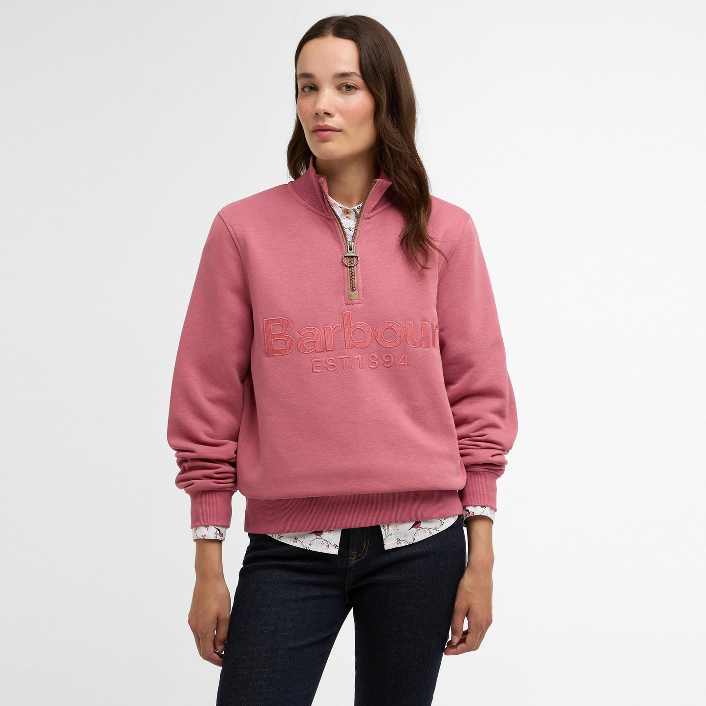 Cynthia Half Zip Sweatshirt