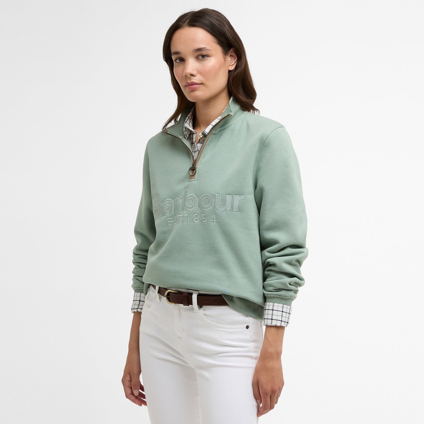 Cynthia Half Zip Sweatshirt