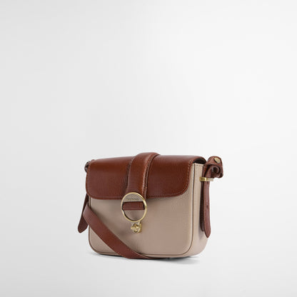 Mini Rosa Leather Crossbody Bag