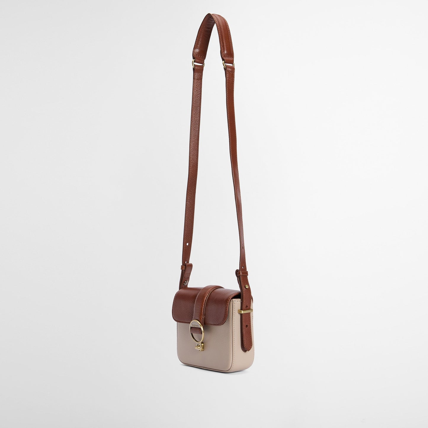Mini Rosa Leather Crossbody Bag