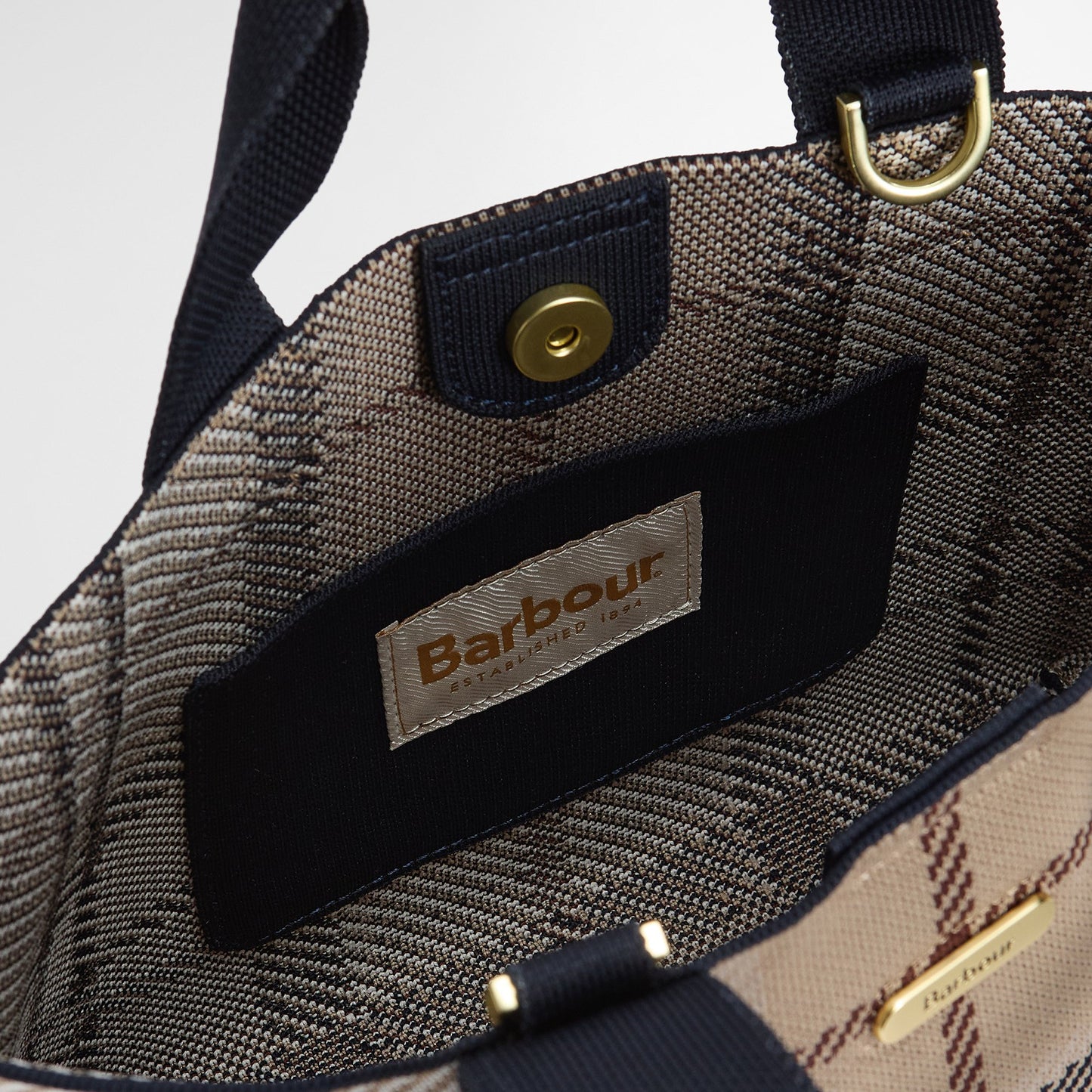 Layla Tartan Mini Tote Bag