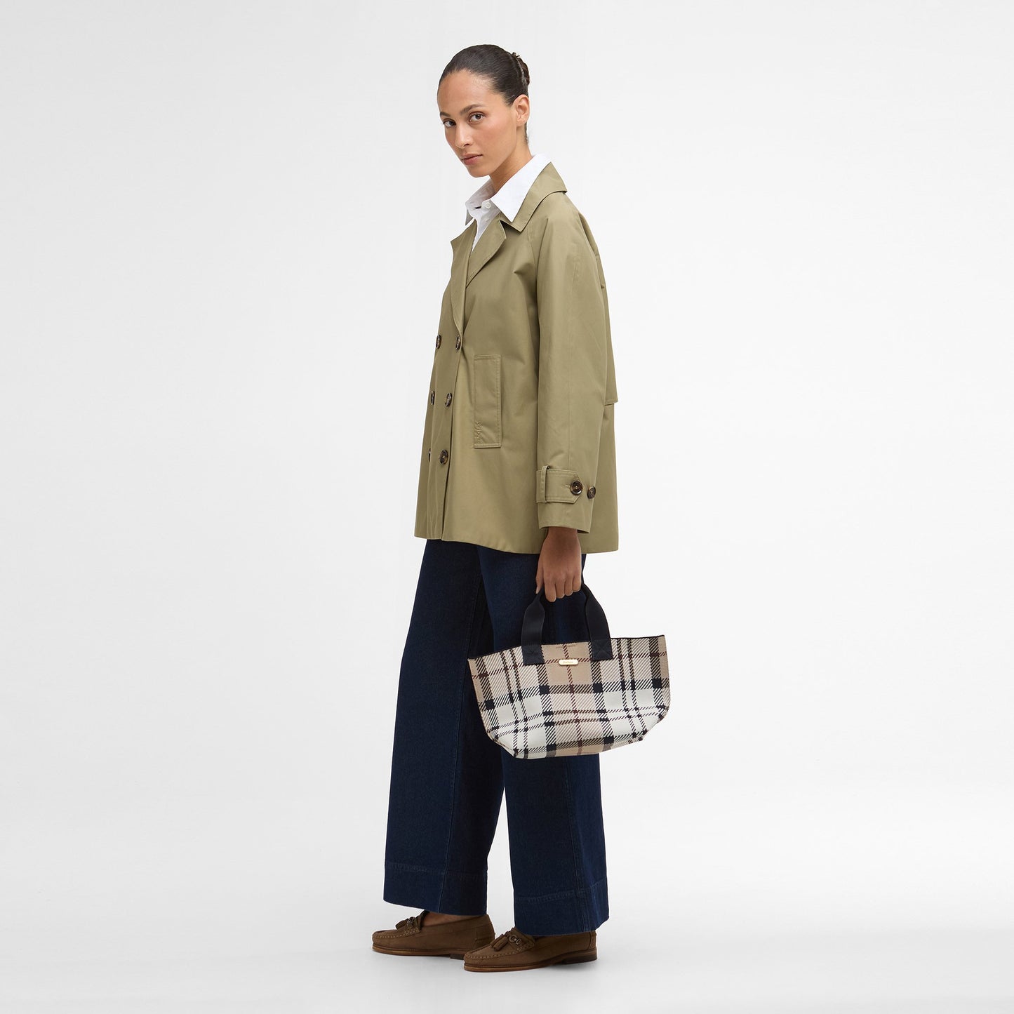 Layla Tartan Mini Tote Bag
