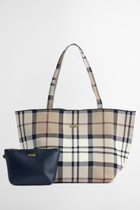 Layla Tartan Large Tote Bag