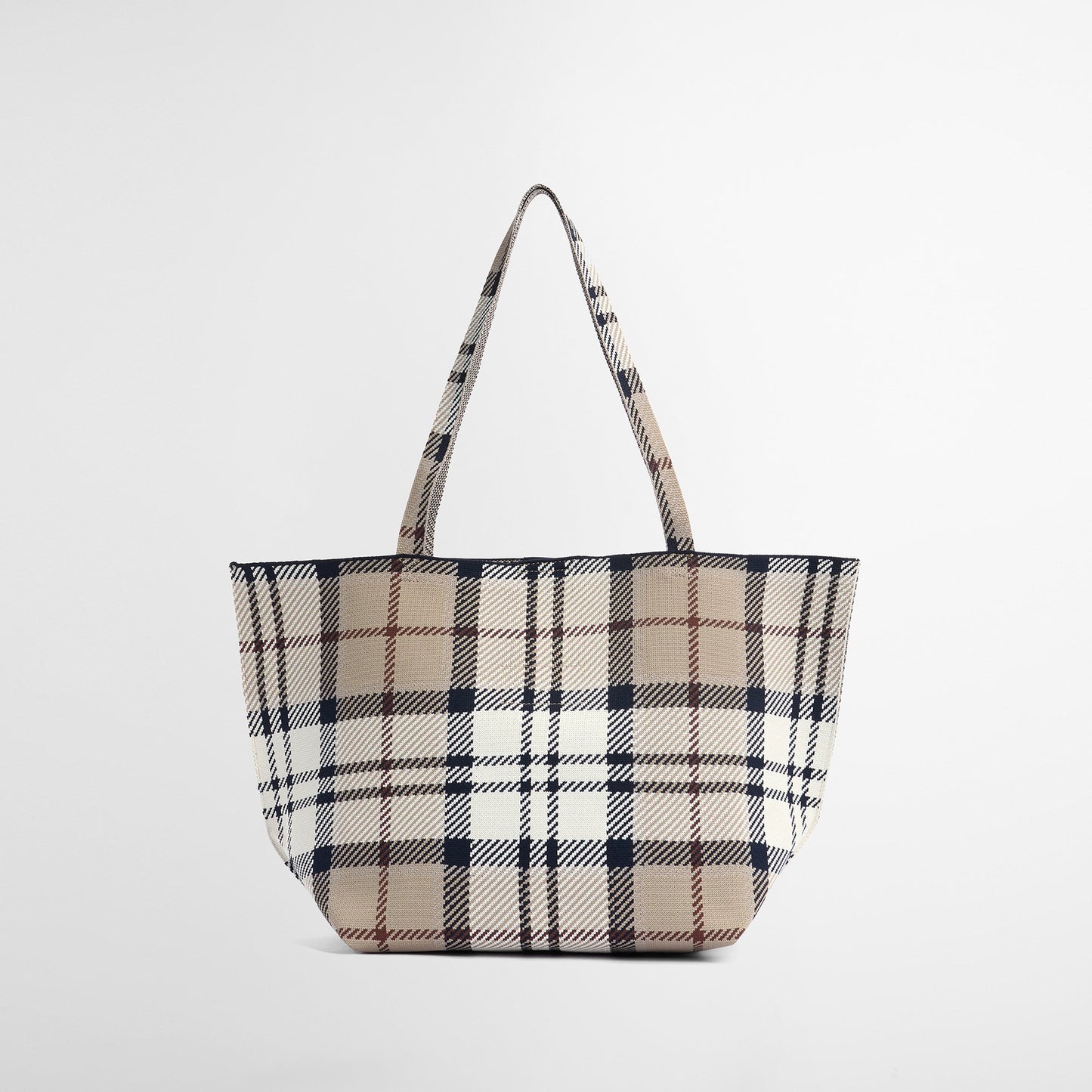 Layla Tartan Large Tote Bag