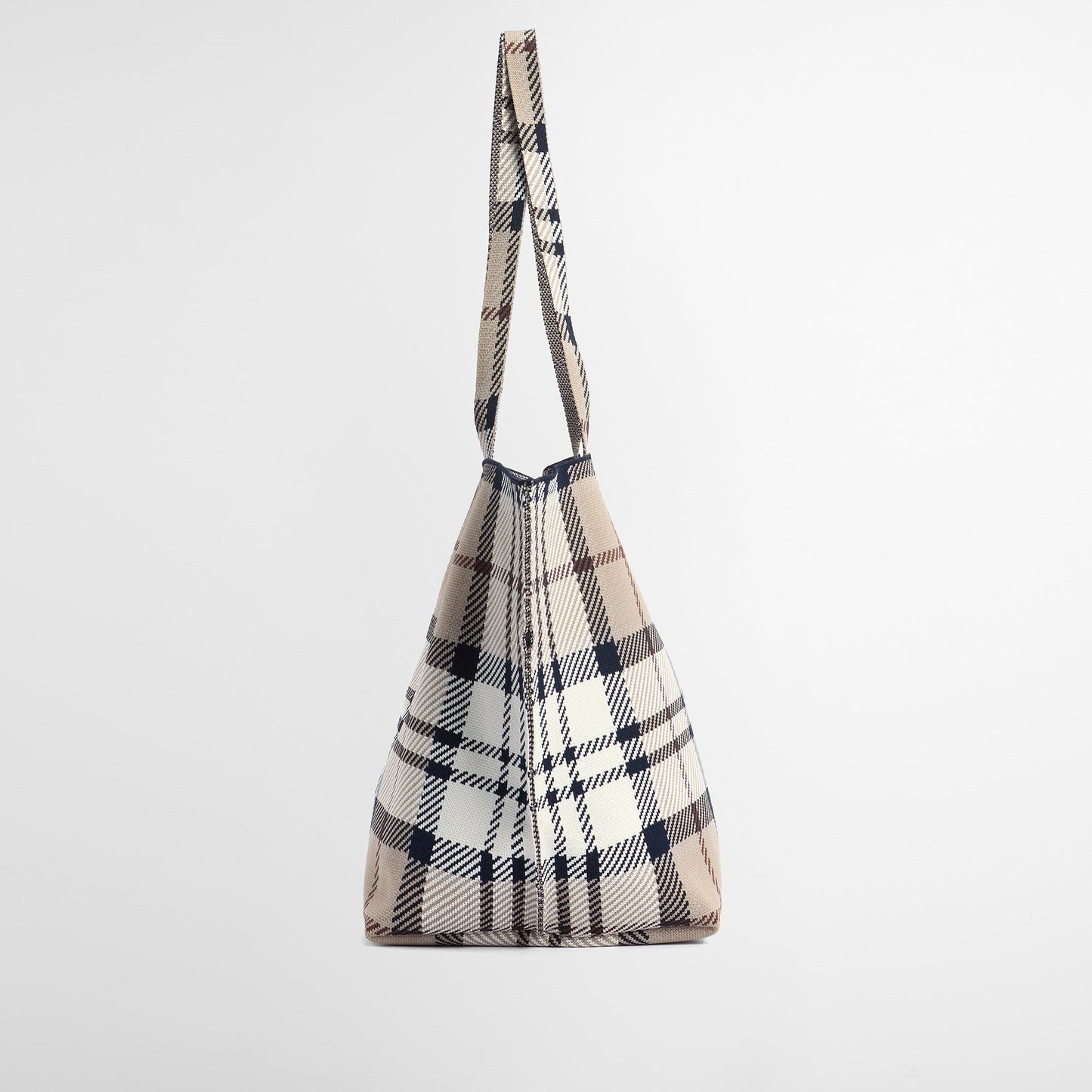 Layla Tartan Large Tote Bag