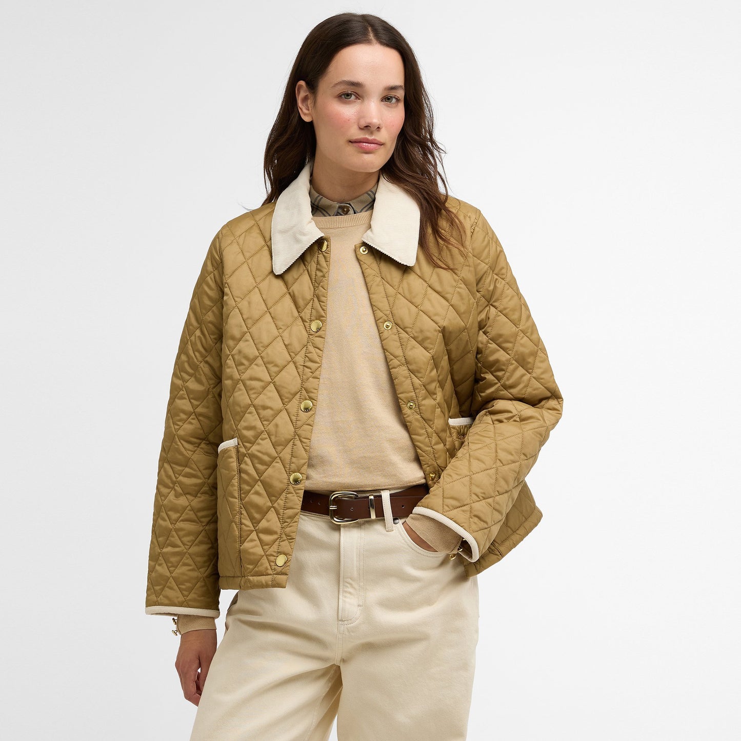 Icons Cropped Liddesdale Quilted Jacket