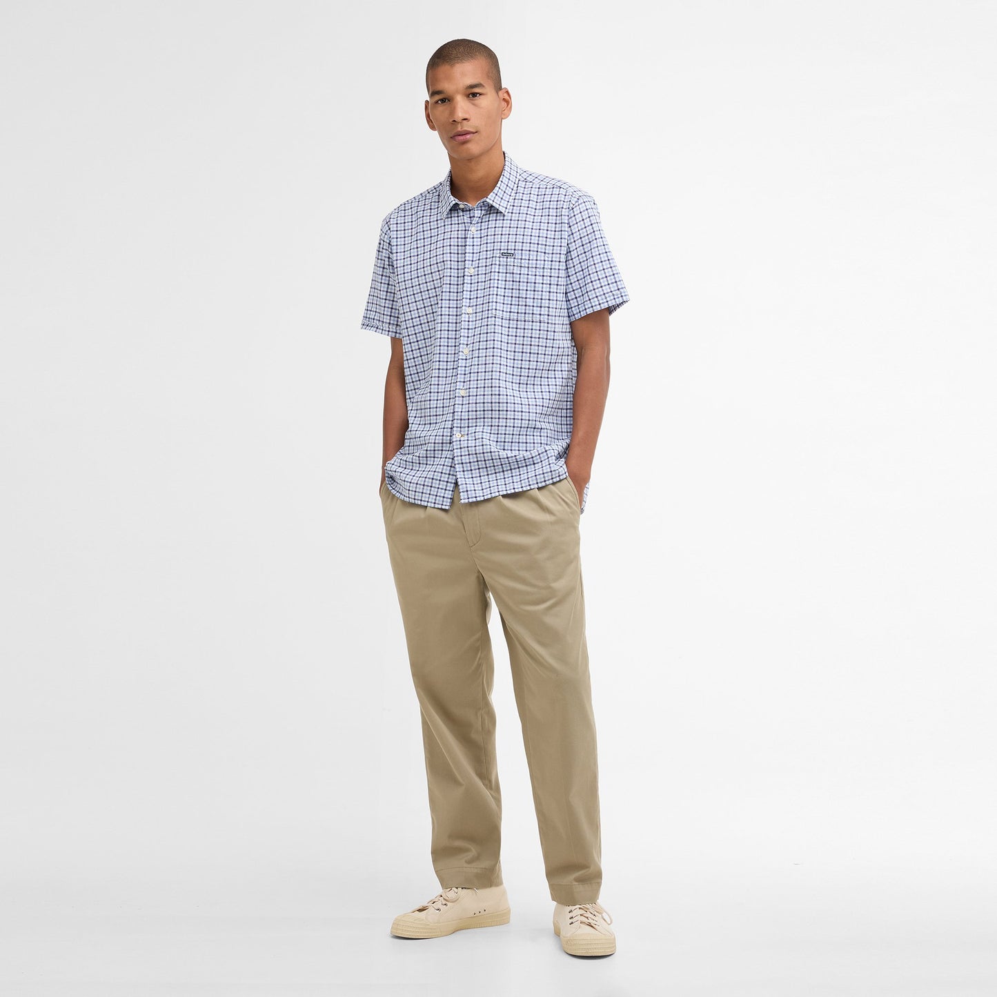 Nelson Gingham Summer Fit Shirt