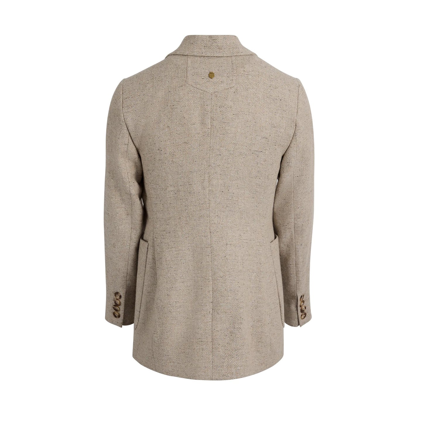 Henrietta Single Breasted Herringbone Blazer