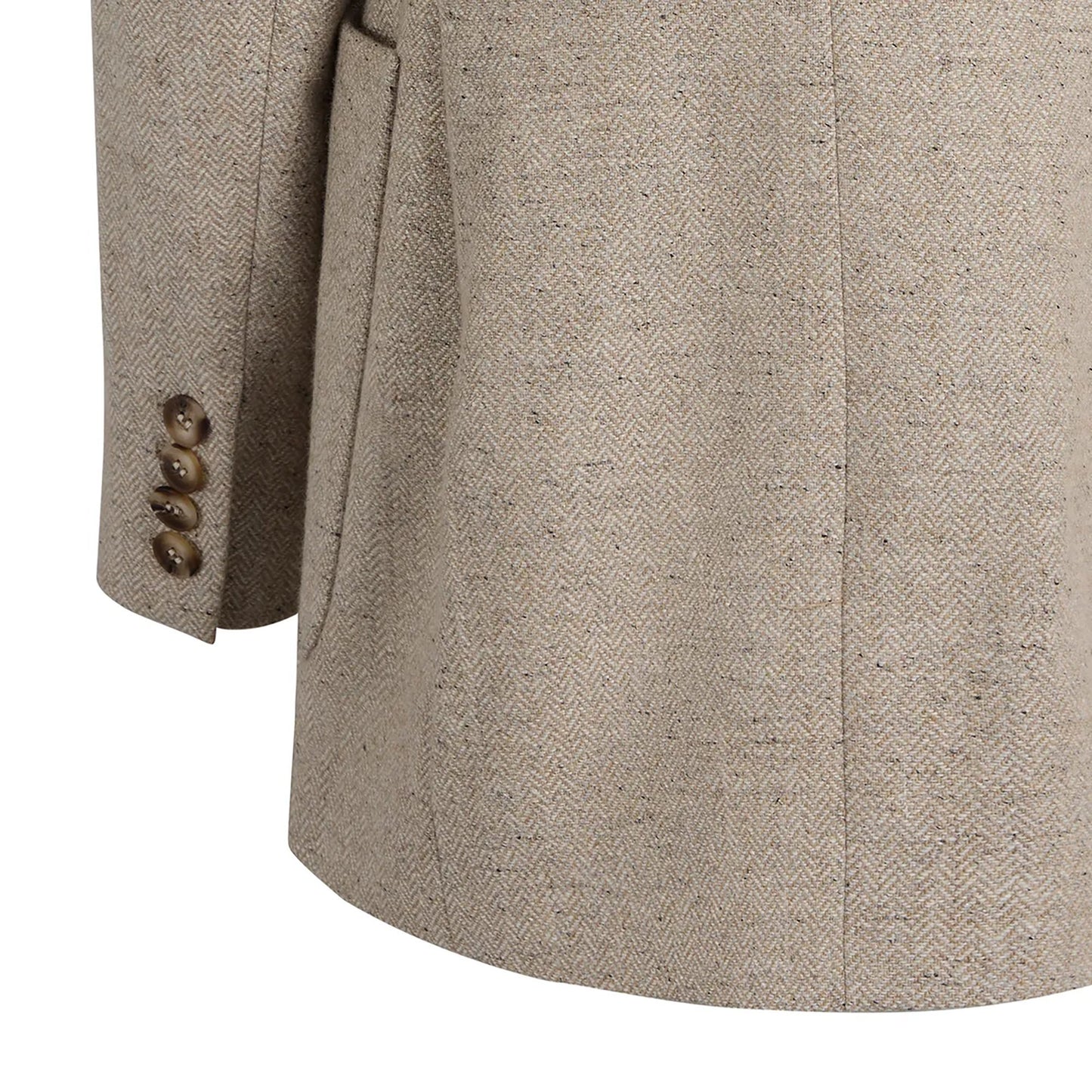Henrietta Single Breasted Herringbone Blazer