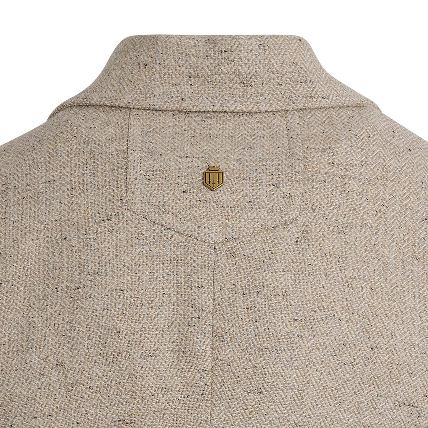 Henrietta Single Breasted Herringbone Blazer