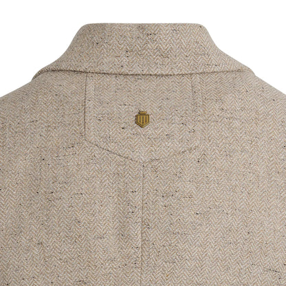 Henrietta Single Breasted Herringbone Blazer