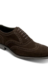 Kerridge Suede Oxford Brogue Shoe