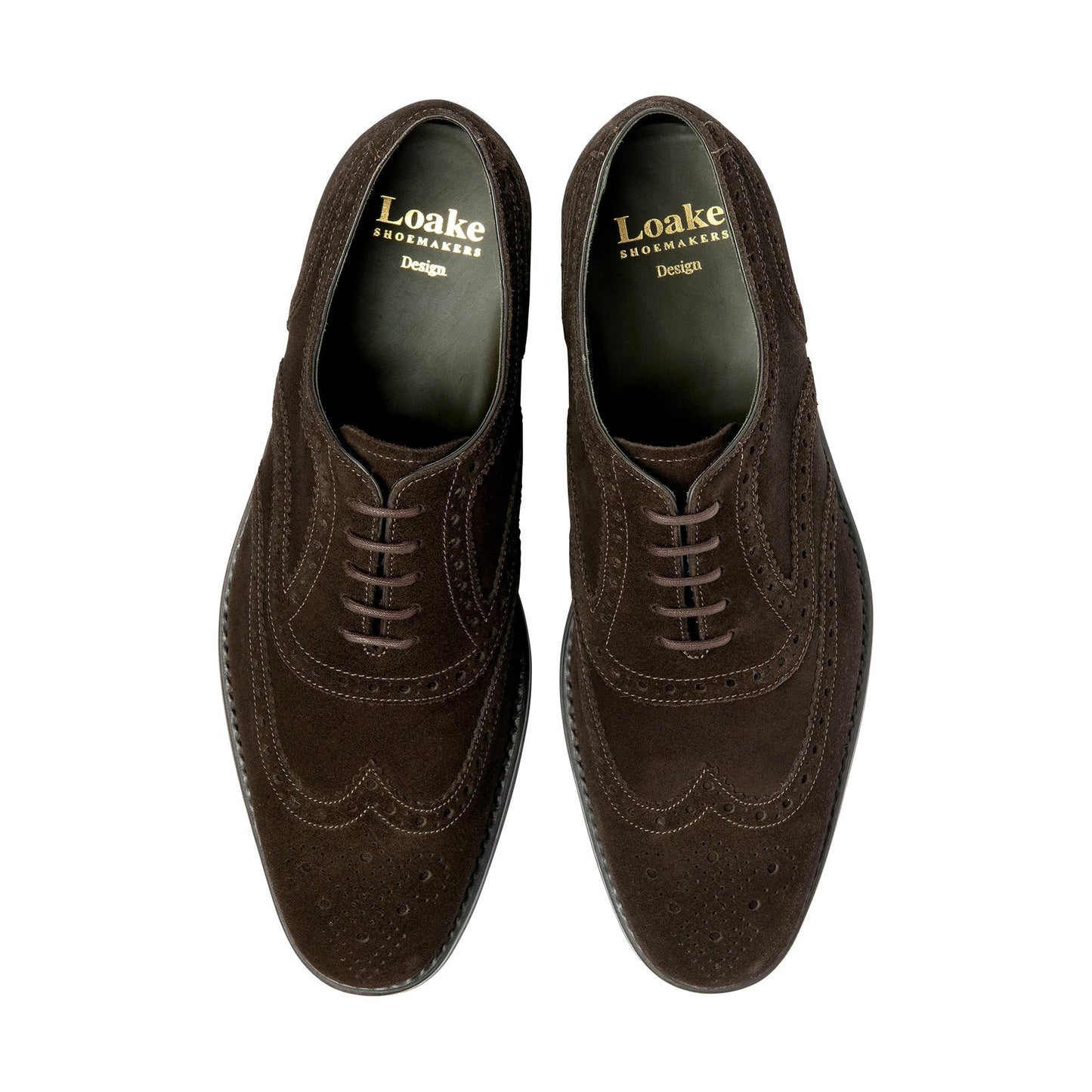 Kerridge Suede Oxford Brogue Shoe