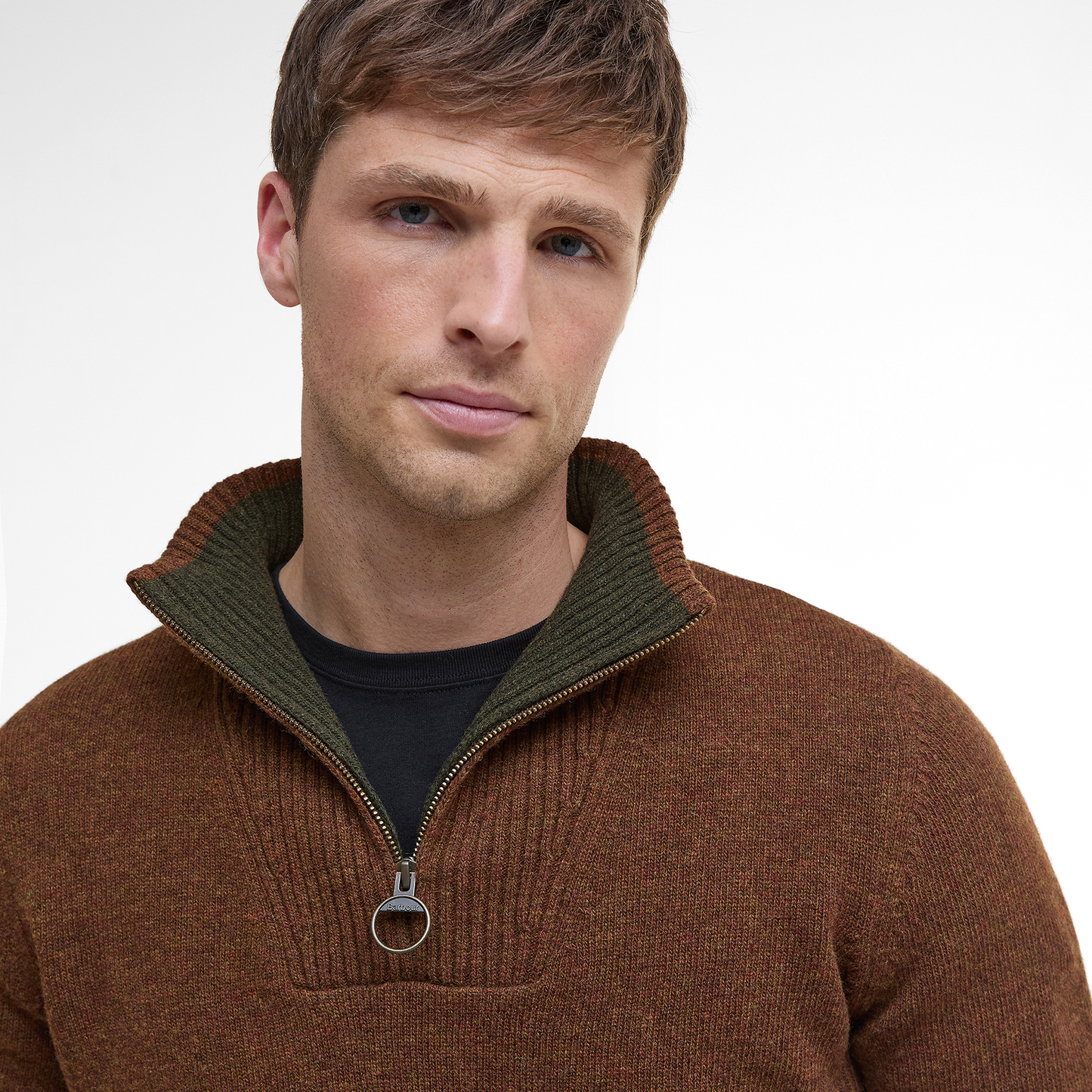 Nelson Essential Half Zip Knitted Jumper